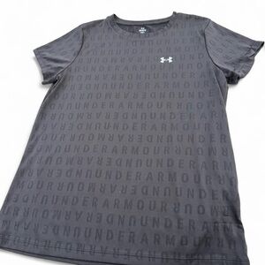 LG Gray Athletic Performance Tee with Subtle Logo
